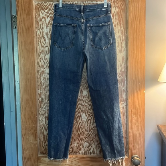 Mother High Waisted Rider Ankle Step Fray, Loafers and Lassos - 28 - Picture 9 of 11